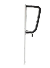 AMD Clear Glass RH Vent Window Assembly w/ Chrome Frame Chevrolet | GMC Pickup Truck | Suburban 1955-1959                                     - X560-4055-2CRS - Image 4