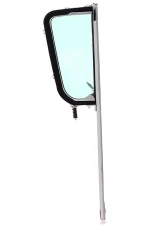 AMD Green Tinted Glass LH Vent Window Assembly w/ Chrome Frame Chevrolet | GMC Pickup Truck | Suburban 1955-1959                                     - X560-4055-2TLS - Image 2