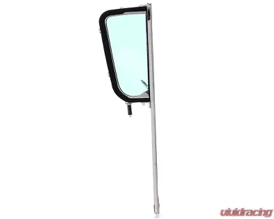 AMD Green Tinted Glass LH Vent Window Assembly w/ Chrome Frame Chevrolet | GMC Pickup Truck | Suburban 1955-1959 - X560-4055-2TLS
