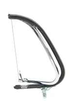 AMD Clear Glass LH Vent Window Assembly w/ Chrome Frame Ford F1 | F2 Pickup Truck 1948-1950                                     - X560-4548-2CLS - Image 3