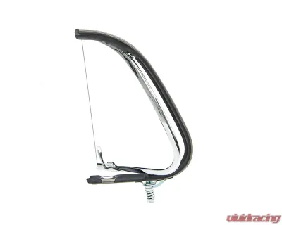 AMD Clear Glass LH Vent Window Assembly w/ Chrome Frame Ford F1 | F2 Pickup Truck 1948-1950 - X560-4548-2CLS