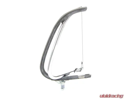 AMD Clear Glass RH Vent Window Assembly w/ Chrome Frame Ford F1 | F2 Pickup Truck 1948-1950 - X560-4548-2CRS