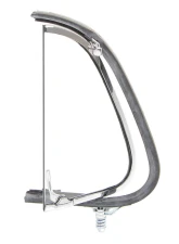 AMD Clear Glass RH Vent Window Assembly w/ Chrome Frame Ford F1 | F2 Pickup Truck 1948-1950                                     - X560-4548-2CRS - Image 4