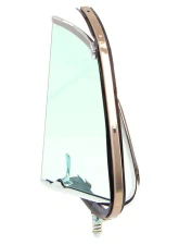 AMD Green Tint Glass RH Vent Window Assembly w/ Chrome Frame Ford F1 | F2 Pickup Truck 1948-1950                                     - X560-4548-2TRS - Image 2
