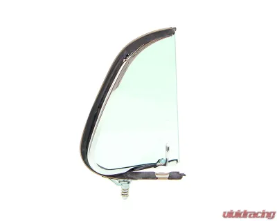 AMD Green Tint Glass RH Vent Window Assembly w/ Chrome Frame Ford F1 | F2 Pickup Truck 1948-1950 - X560-4548-2TRS