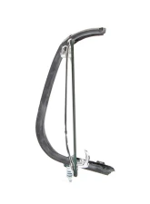 AMD Clear Glass LH Vent Window Assembly w/ Chrome Frame Ford F1 | F2 Pickup Truck 1951-1952                                     - X560-4551-2CLS - Image 2