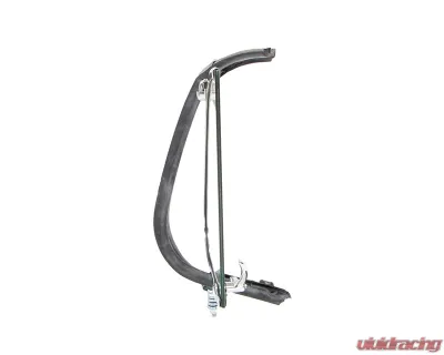 AMD Clear Glass LH Vent Window Assembly w/ Chrome Frame Ford F1 | F2 Pickup Truck 1951-1952 - X560-4551-2CLS