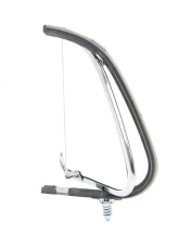 AMD Clear Glass LH Vent Window Assembly w/ Chrome Frame Ford F1 | F2 Pickup Truck 1951-1952                                     - X560-4551-2CLS - Image 3