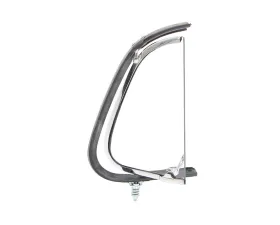 AMD Clear Glass LH Vent Window Assembly w/ Chrome Frame Ford F1 | F2 Pickup Truck 1951-1952