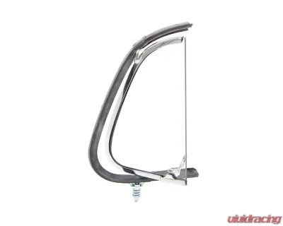 AMD Clear Glass LH Vent Window Assembly w/ Chrome Frame Ford F1 | F2 Pickup Truck 1951-1952 - X560-4551-2CLS