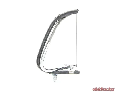 AMD Clear Glass RH Vent Window Assembly w/ Chrome Frame Ford F1 | F2 Pickup Truck 1951-1952 - X560-4551-2CRS