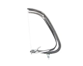 AMD Clear Glass RH Vent Window Assembly w/ Chrome Frame Ford F1 | F2 Pickup Truck 1951-1952
