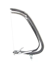 AMD Clear Glass RH Vent Window Assembly w/ Chrome Frame Ford F1 | F2 Pickup Truck 1951-1952                                     - X560-4551-2CRS - Image 3