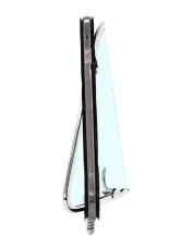AMD Green Tint Glass LH Vent Window Assembly w/ Chrome Frame Ford F-Series Pickup Truck 1953-1955                                     - X560-4553-2TLS - Image 3