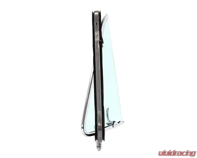AMD Green Tint Glass LH Vent Window Assembly w/ Chrome Frame Ford F-Series Pickup Truck 1953-1955 - X560-4553-2TLS