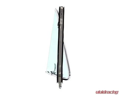 AMD Green Tint Glass RH Vent Window Assembly w/ Chrome Frame Ford F-Series Pickup Truck 1953-1955 - X560-4553-2TRS