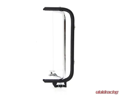 AMD Clear Glass LH Vent Window Assembly w/ Chrome Frame Ford F-Series Pickup Truck 1956 - X560-4556-2CLS