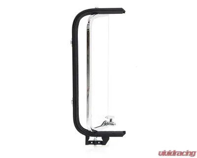 AMD Clear Glass RH Vent Window Assembly w/ Chrome Frame Ford F-Series Pickup Truck 1956 - X560-4556-2CRS