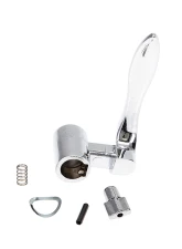 AMD Chrome LH Vent Window Handle Ford F-Series Pickup Truck 1956-1960                                     - X561-4556-L - Image 3