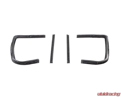 AMD 4-Piece Pair Vent Window Seals Chevrolet | GMC Pickup Truck 1955-1959 - X563-4055-S