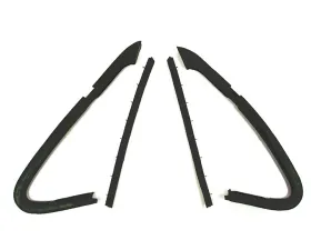 AMD 4-Piece Pair LH/RH Vent Window Weatherstrips Chevrolet | GMC C/K Truck 1981-1985