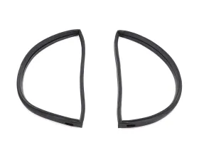 AMD Pair Rear Side Door Stationary Window Seals Chevrolet | GMC C/K Crew Cab Pickup Truck | Suburban 1973-1991