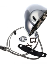 AMD Chrome LH Sport Style Remote Outside Mirror Dodge | Plymouth B-Body 1973-1974                                     - X570-1473-1L - Image 2