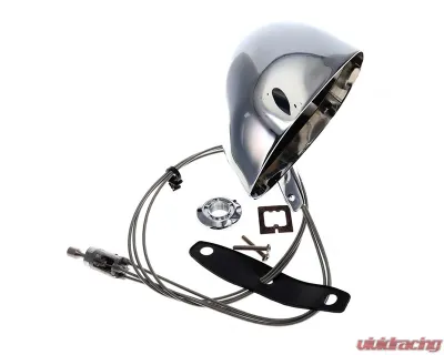AMD Chrome LH Sport Style Remote Outside Mirror Dodge | Plymouth B-Body 1973-1974 - X570-1473-1L