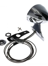 AMD Chrome LH Sport Style Remote Outside Mirror Dodge Challenger | Plymouth Barracuda 1970                                     - X570-1570-2L - Image 2