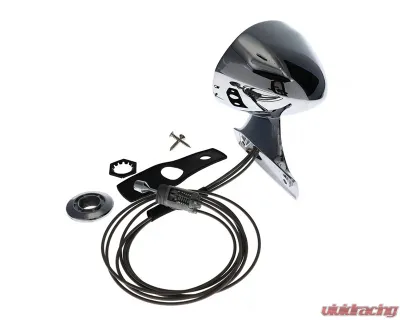 AMD Chrome LH Sport Style Remote Outside Mirror Dodge Challenger | Plymouth Barracuda 1970 - X570-1570-2L