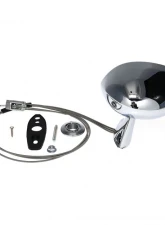 AMD Chrome LH Sport Style Remote Outside Mirror Dodge | Plymouth A-Body 1970-1967                                     - X570-2070-1L - Image 3