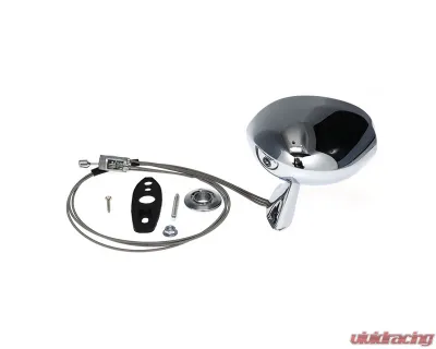 AMD Chrome LH Sport Style Remote Outside Mirror Dodge | Plymouth A-Body 1970-1967 - X570-2070-1L