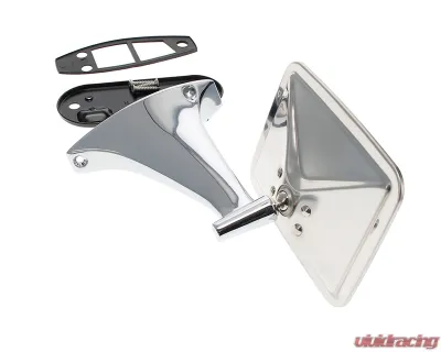 AMD LH Outside Rear View Mirror Kit Chevrolet | GMC C/K Pickup Truck | Blazer | Jimmy | Suburban 1970-1972 - X570-4070-LS
