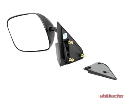 AMD LH Outside Door Mirror w/ Black Bellow Eyeline Chevrolet | GMC C/K Pickup Truck | SUV 1988-1998 - X570-4088-BL