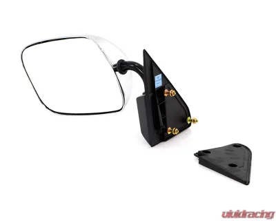 AMD LH Outside Door Mirror w/ Chrome Bellow Eyeline Chevrolet | GMC C/K Pickup Truck | SUV 1988-1998 - X570-4088-CL