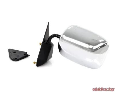 AMD LH Outside Door Mirror w/ Chrome Bellow Eyeline Chevrolet | GMC C/K Pickup Truck | SUV 1988-1998 - X570-4088-CL