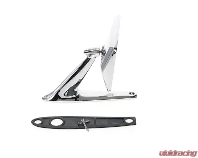 AMD Chrome Outside Rear View Mirror Kit Ford Fairlane | Torino | Bronco | F-Series Pickup Truck 1967-1971 - X570-8067-S