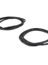 AMD Pair Door Weatherstrips Chevrolet Nova Coupe 1968-1974                                     - X580-3068-1P - Image 2