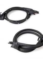 AMD Pair Door Weatherstrips Chevrolet Camaro | Pontiac Firebird 1968-1969                                     - X580-3568-P - Image 2