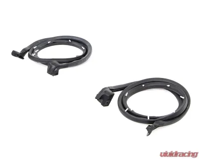 AMD Pair LH/RH Lower Door Weatherstrip Seal Kit Ford Bronco 1966-1977 - X580-4666-P
