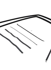 AMD 6-Piece Front Door Window Felts/Channel Seal Kit Chevrolet | GMC Pickup Truck | Suburban 1947-1950                                     - X582-4047-6S - Image 2