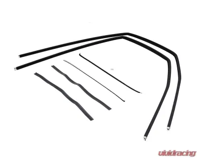 AMD 6-Piece Front Door Window Felts/Channel Seal Kit Chevrolet | GMC Pickup Truck | Suburban 1947-1950 - X582-4047-6S