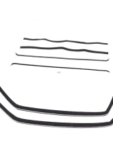 AMD 6-Piece Front Door Window Felts/Channel Seal Kit Chevrolet | GMC Pickup Truck | Suburban 1947-1950                                     - X582-4047-6S - Image 3