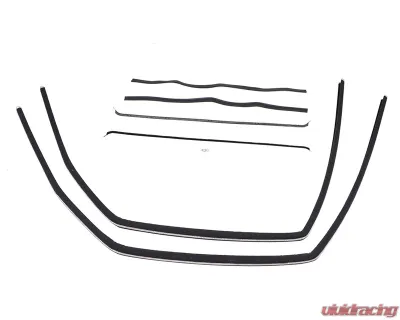 AMD 6-Piece Front Door Window Felts/Channel Seal Kit Chevrolet | GMC Pickup Truck | Suburban 1947-1950 - X582-4047-6S