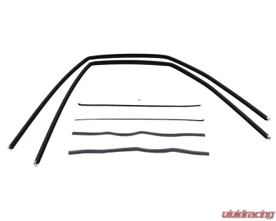 AMD 6-Piece Front Door Window Felts/Channel Seal Kit Chevrolet | GMC Pickup Truck | Suburban 1947-1950 - X582-4047-6S