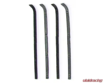 AMD 4-Piece Front Door Beltline Window Felt Kit Chevrolet | GMC Pickup Truck | Suburban 1955-1959 - X582-4055-4S