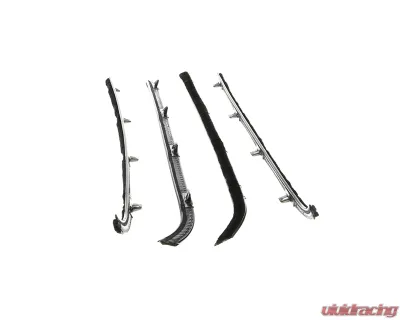 AMD 4-Piece Front Door Window Felt Kit Chevrolet | GMC C/K Pickup Truck | Suburban 1960-1963 - X582-4060-4S