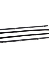AMD 4-Piece Front Door Window Felt Kit w/ OEM Black Beads Chevrolet | GMC C/K Pickup Truck | Suburban 1964-1966                                     - X582-4064-4S - Image 3