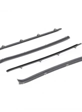 AMD Inner/Outer Rear Side Door Window Felt Kit w/ Chevrolet | GMC C/K Crew Cab Truck | Suburban 1973-1980                                     - X582-4073-42S - Image 3