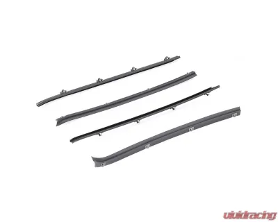 AMD Inner/Outer Rear Side Door Window Felt Kit w/ Chevrolet | GMC C/K Crew Cab Truck | Suburban 1973-1980 - X582-4073-42S